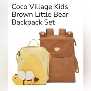 Coco Village Kids backpack set